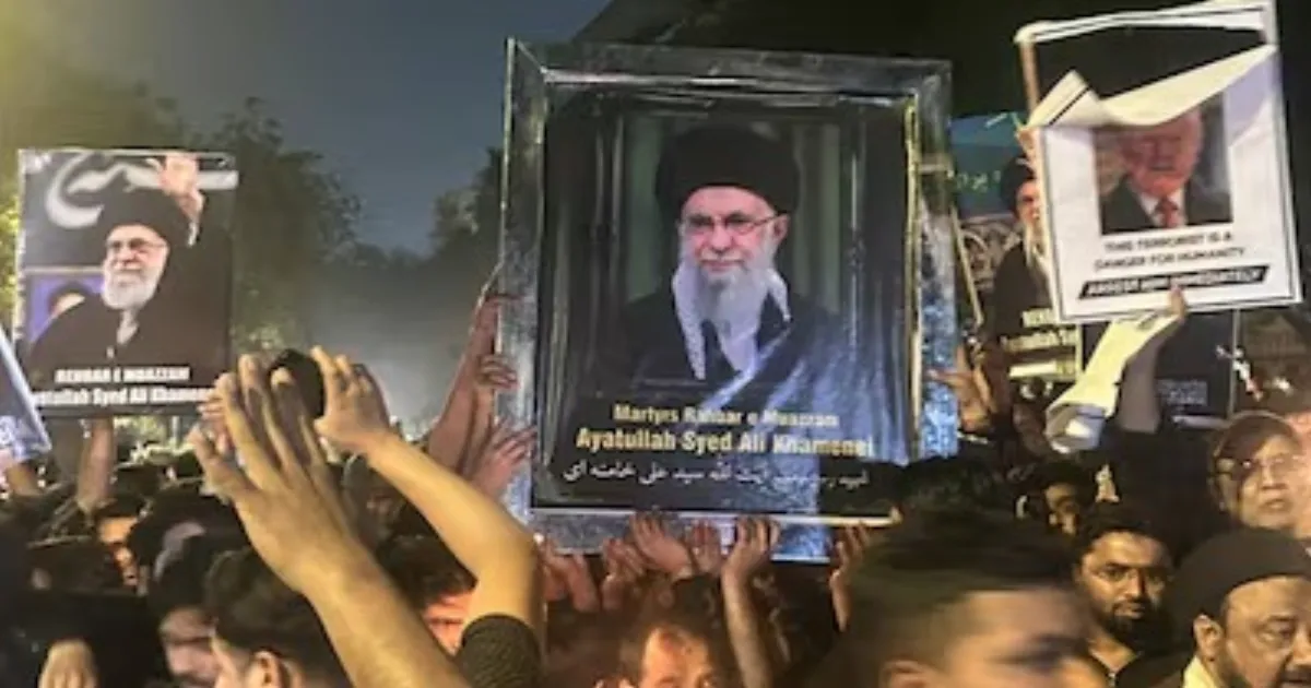  Delhi Police Step Up Security Amid Protests Over Iran Leader’s Death 