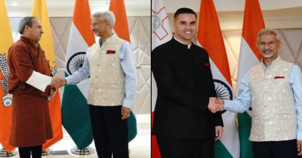 EAM Jaishankar Strengthens Bilateral Relations With Mauritius And Bhutan At Raisina Dialogue