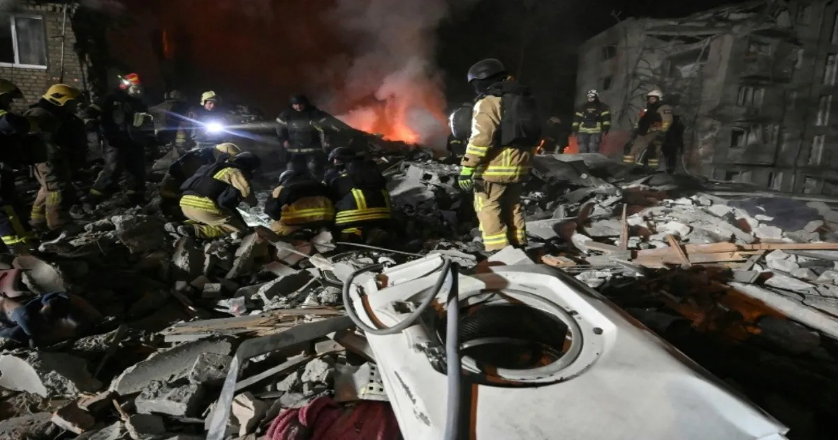 #JustIn: Russia Attacks Ukraine, Kills Nine, Devastate Residential Block