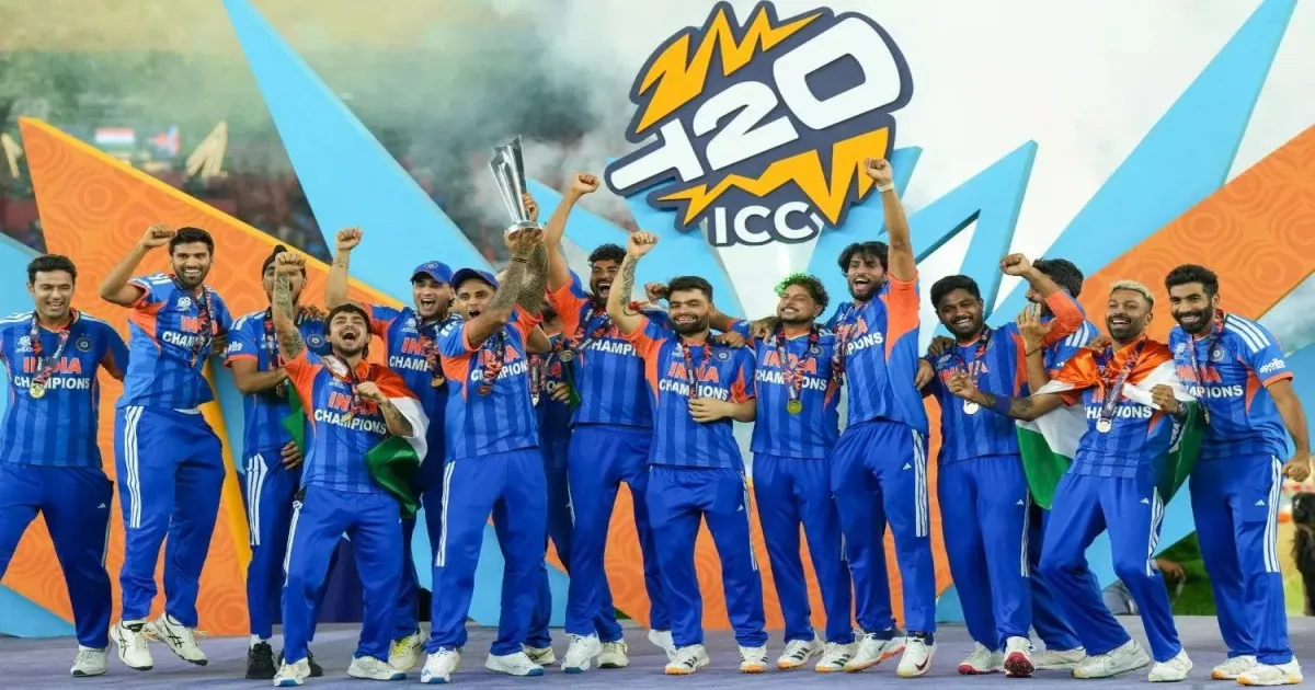 India Beat New Zealand By 96 Runs To Win Record Third T20 World Cup Title