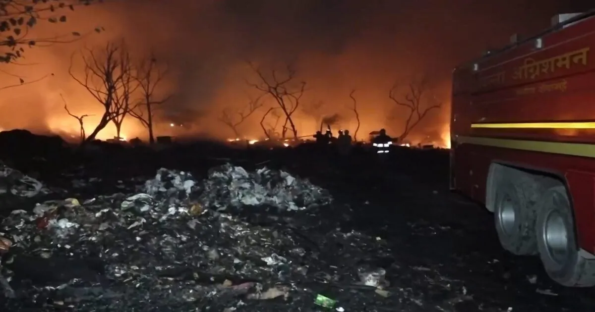 Delhi's Matiala Slum Inferno: 80 Jhuggis Gutted in Late-Night Fire