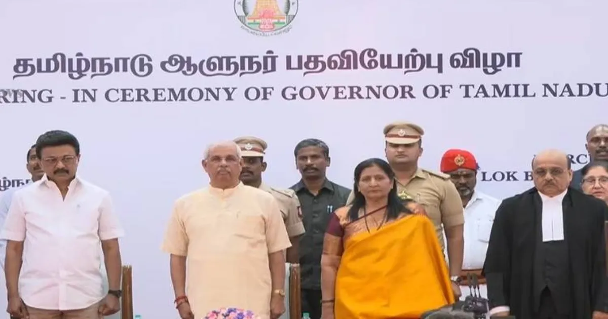 Tamil Nadu Administration Welcomes Rajendra Vishwanath Arlekar as Acting Governor