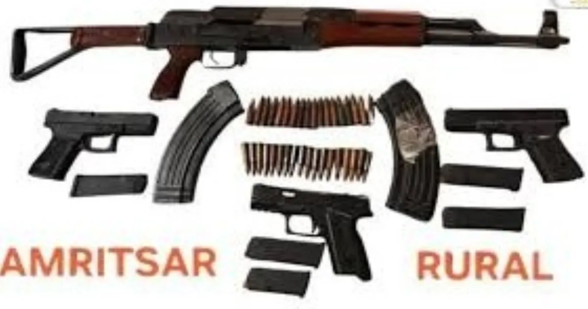 AK-47, Glock Pistols Seized From ISI Module In Amritsar