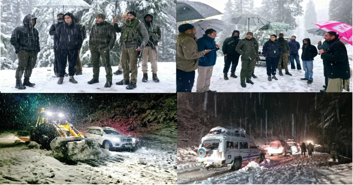 One Dead In Landslide; 235 Evacuated After Heavy Snowfall At Sinthan Top In J&K’s Kishtwar