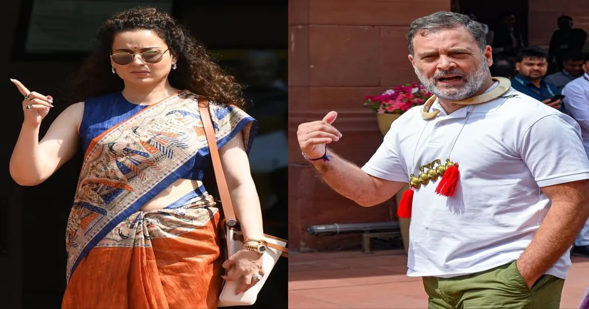 Kangana Ranaut Calls Rahul Gandhi ‘Tapori’, Contrasts With Priyanka Gandhi Vadra’s Grace
