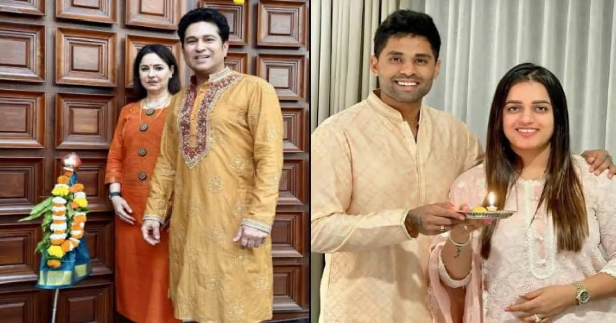 Sachin Tendulkar And Suryakumar Yadav Spread Festive Cheer On Gudi Padwa