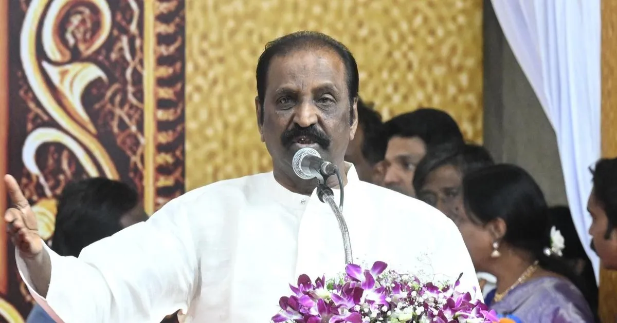 Jnanpith Award for Lyricist Vairamuthu Faces Backlash From Writers