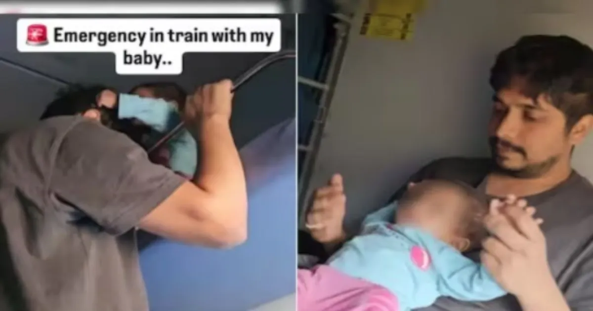 Railways Arrange Doctor At Station To Treat Sick Baby On Train