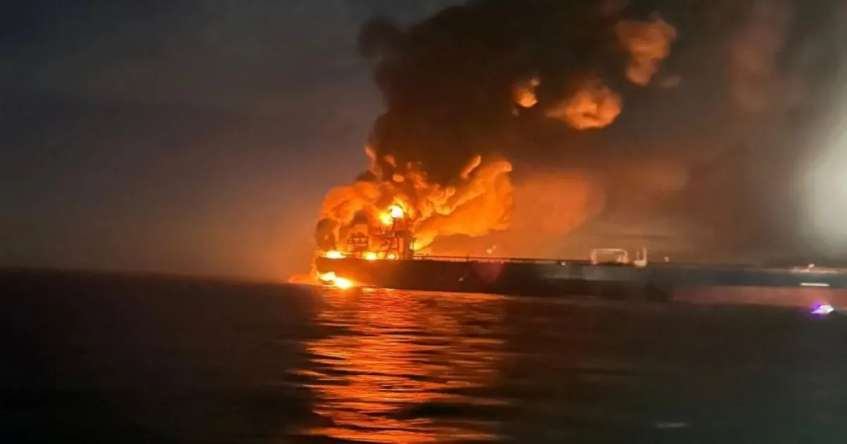 #JUSTIN: Turkey Reports Russian Oil Tanker Targeted In Black Sea Incident