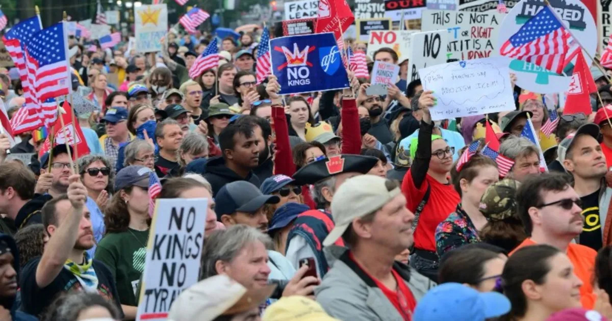 US Faces Third Nationwide “No Kings” Protest As Citizens Rally Against Trump Administration