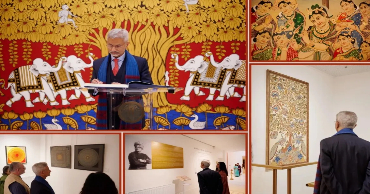 Jaishankar Visits Swami Vivekananda Centre, Discusses Global Connectivity, Trade Resilience