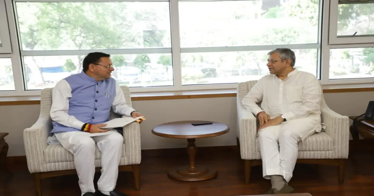 Dhami Demands Central Support For Tech-Driven Kumbh 2027 Preparations