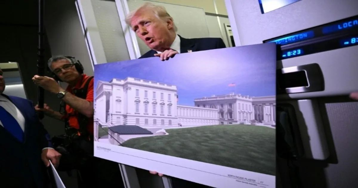 Trump Says U.S. Military Complex Under White House Ballroom Project Is Underway