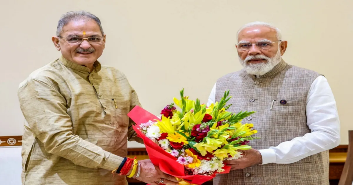 PM Modi Meets Himachal Governor to Discuss Health and Agriculture Initiatives
