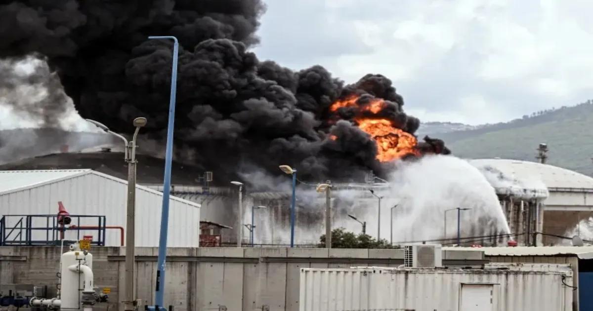 Oil Refinery In Israel's Haifa Reportedly Damaged, Authorities Respond