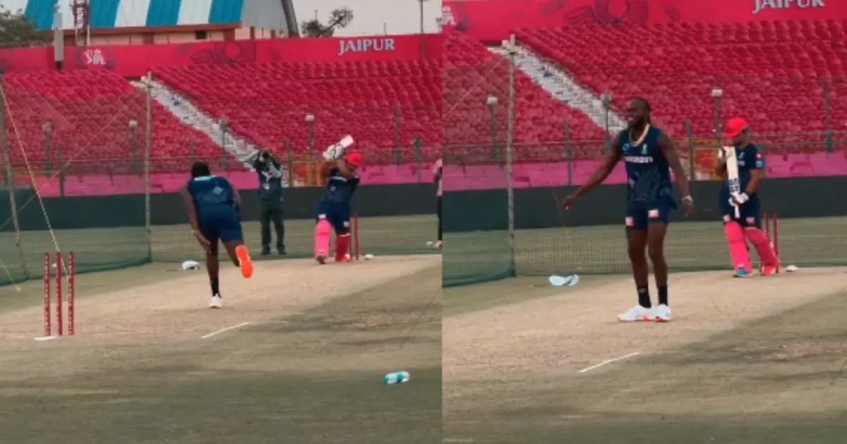 IPL 2026: Sooryavanshi Smashes Archer For Sixes in Practice Nets, Warning GT