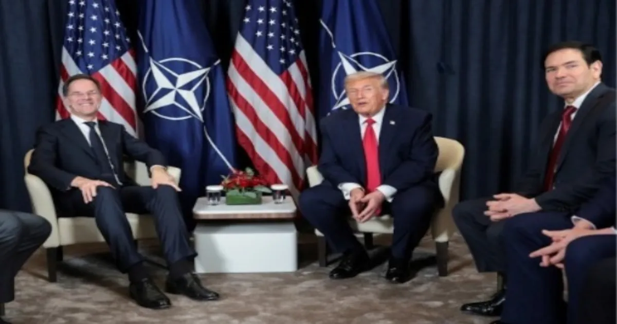 Trump Holds Talks with NATO Secretary General Rutte Amid Withdrawal Buzz