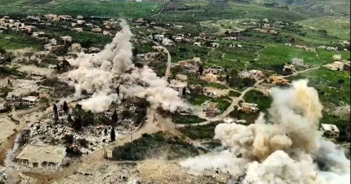 Israel Faces Allegations Of Destroying Lebanese Villages Using Explosives In Homes