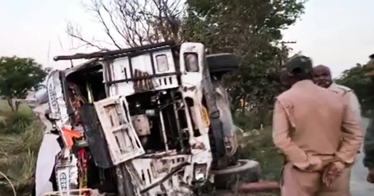 Bus And Truck Head-On Collision In Hapur Leaves Six Dead, Seven Injured