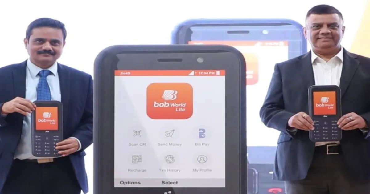 Bank of Baroda Launches Bob World Lite App With Jio For Feature Phone Users