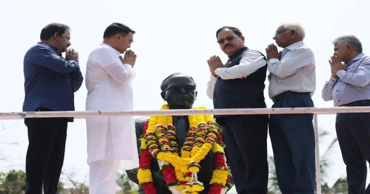 CM Sawant Confirms Ambedkar Bhavan In Goa To Be Ready Within One Year