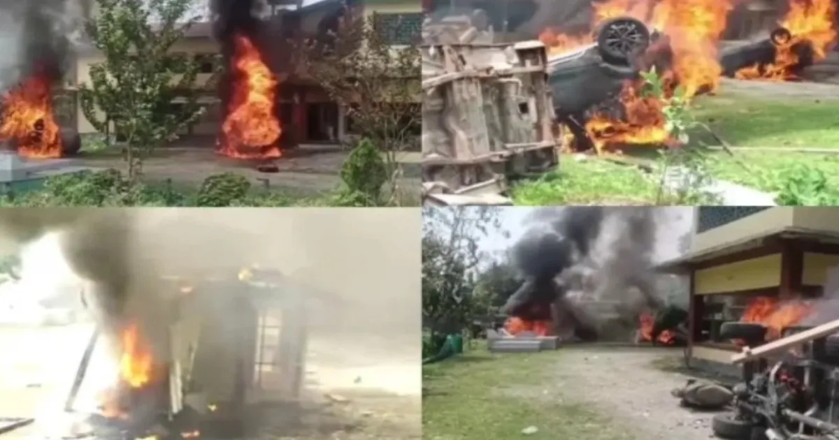 Clashes Erupt In Assam’s Chirang After Protest At Forest Office