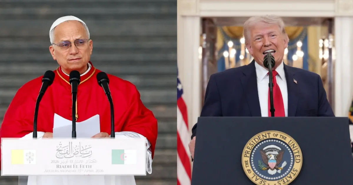 Pope Leo XIV Says Debate With Donald Trump “Doesn’t Interest Me At All”