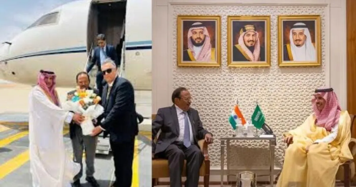 NSA Ajit Doval Meets Saudi Leadership To Advance India’s Gulf Cooperation Strategy