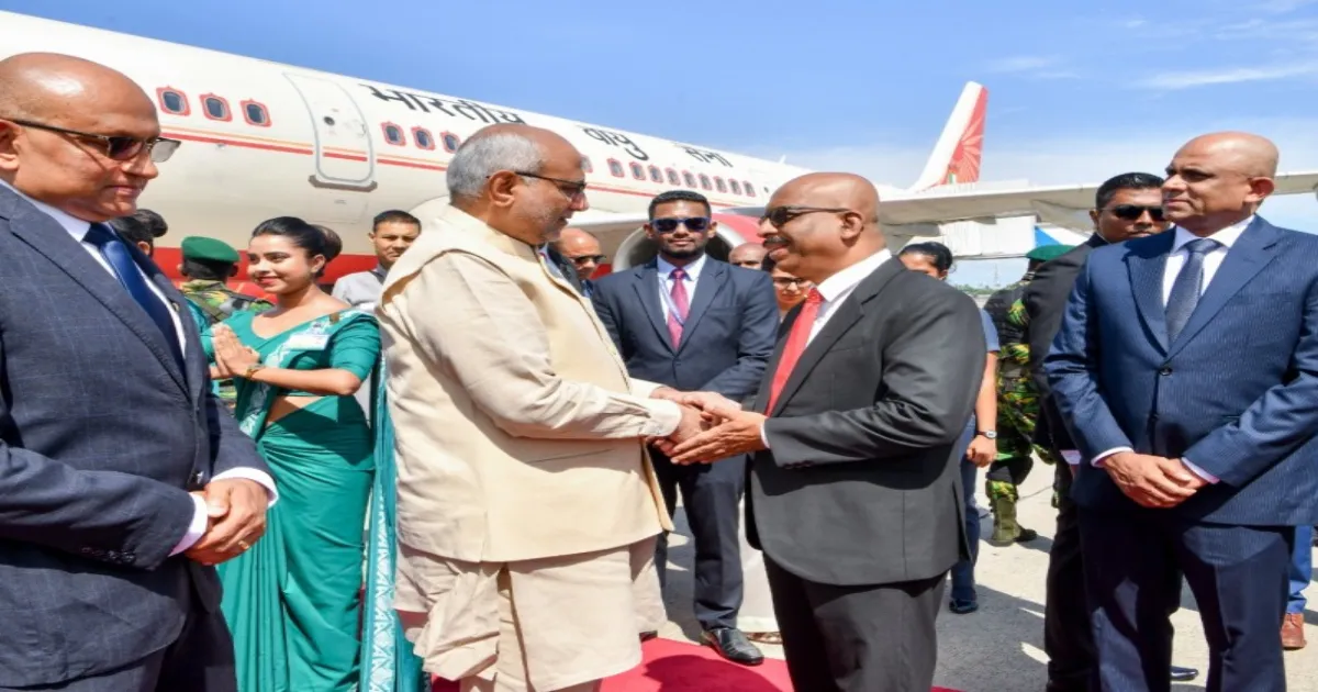VP Radhakrishnan Concludes Sri Lanka Visit After Signing Bilateral Cooperation Agreements