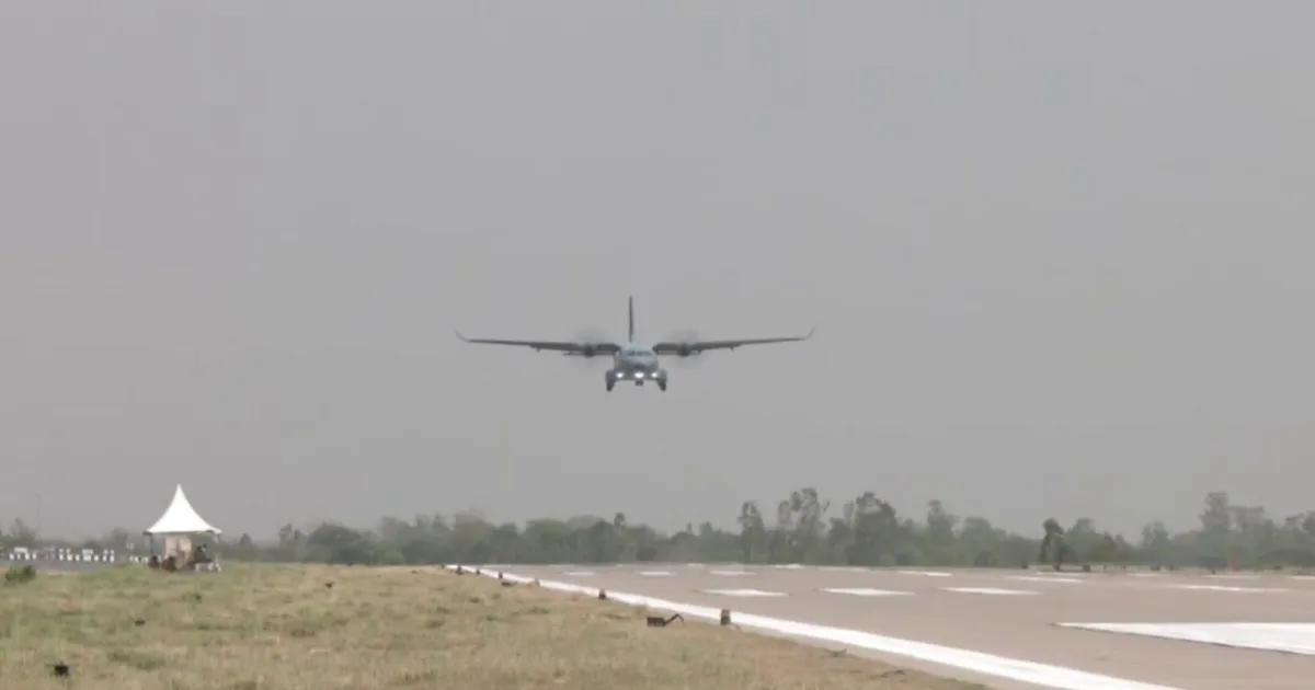 IAF Conducts Touch-And-Go Operations On Purvanchal Expressway In Uttar Pradesh