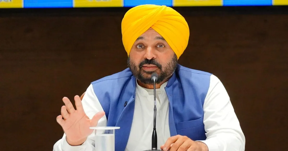 CM Bhagwant Mann Accuses BJP Of Anti-Punjab Stand, Criticises Party Defections