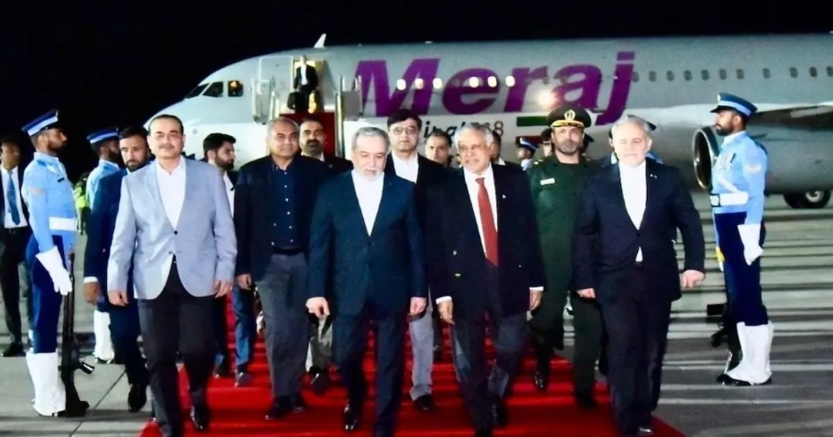 Iranian Foreign Minister Araghchi Arrives In Pakistan For Diplomatic Engagement