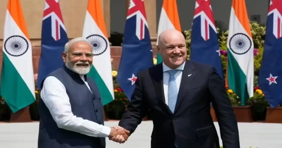 India And New Zealand To Sign Major Free Trade Agreement Strengthening Bilateral Trade