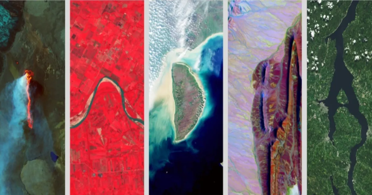 NASA’s “Your Name in Landsat” Initiative Uses Satellite Imagery To Spell Any Name