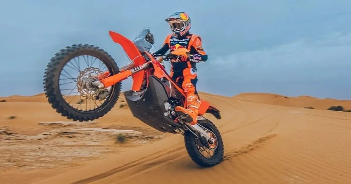 KTM Launches 2027 450 Rally Replica With 449cc Engine And Limited Production