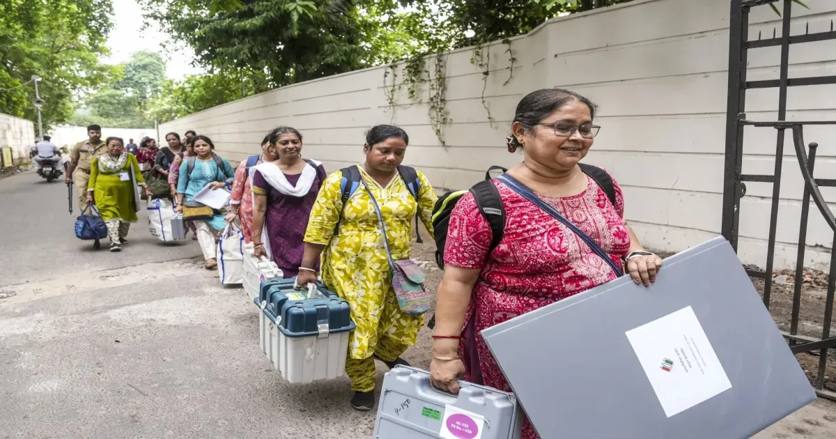#JUSTIN: EC Says Repolling in Select West Bengal Booths Possible on May 2 or 3