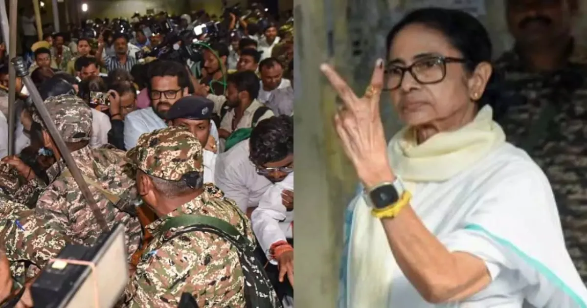 Kolkata Strengthens EVM Security Following Mamata's Bhabanipur Visit, Trinamool Protests