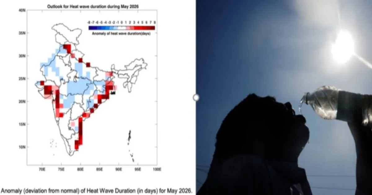 IMD Forecasts Above-Normal Heatwaves And Warmer Nights Across India In May