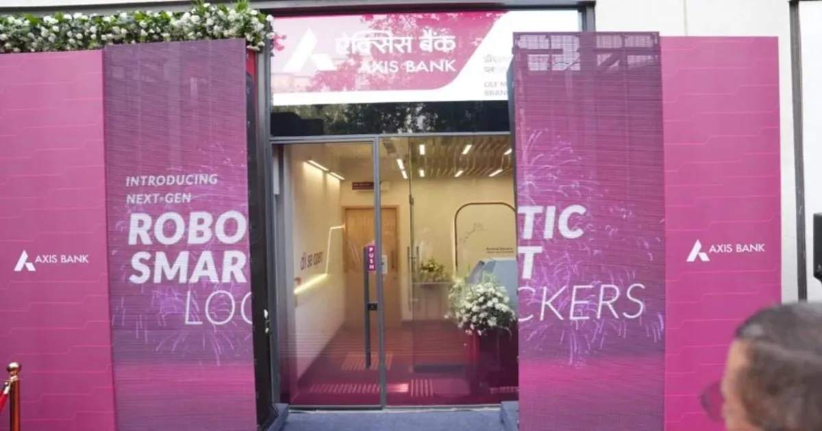 Axis Bank Inaugurates Digital Locker-Focused Branch In Delhi To Address Urban Demand