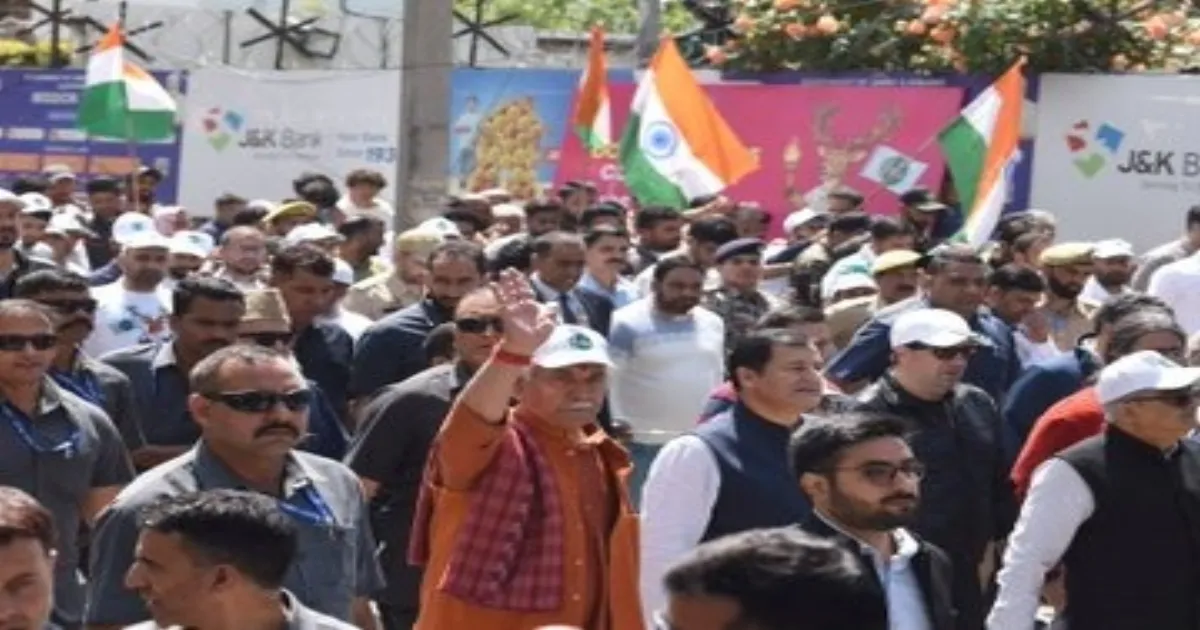 J&K LG Manoj Sinha Urges Public Support To Eradicate Drug Abuse
