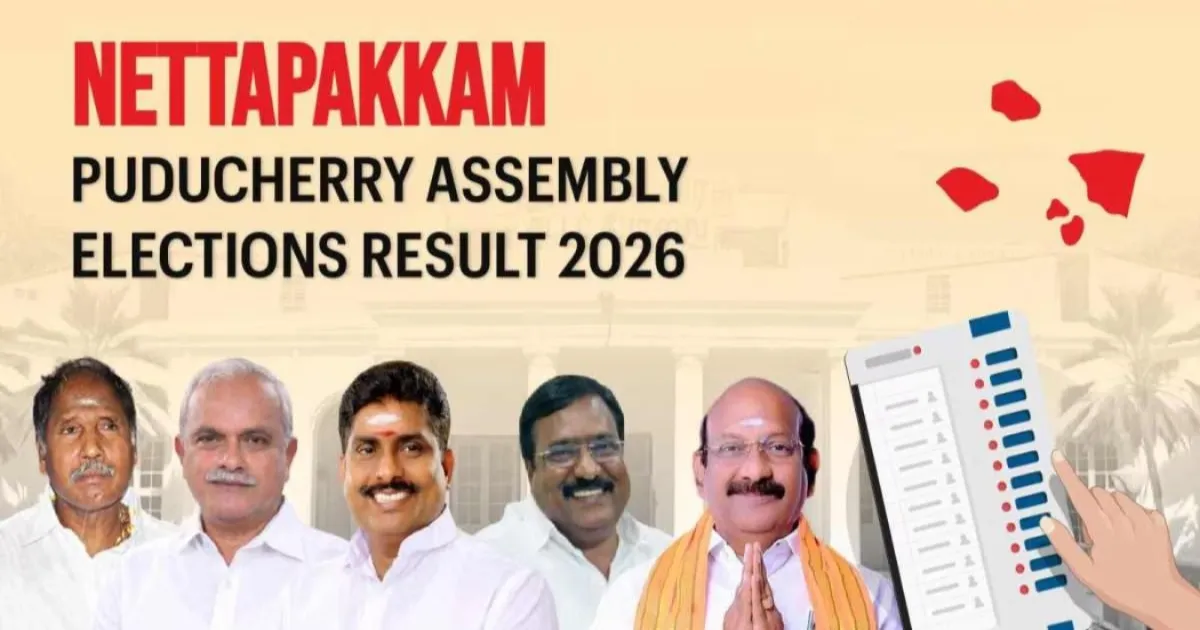 Nettapakkam Assembly Election Result 2026: Tight Puducherry Contest Counting Begins