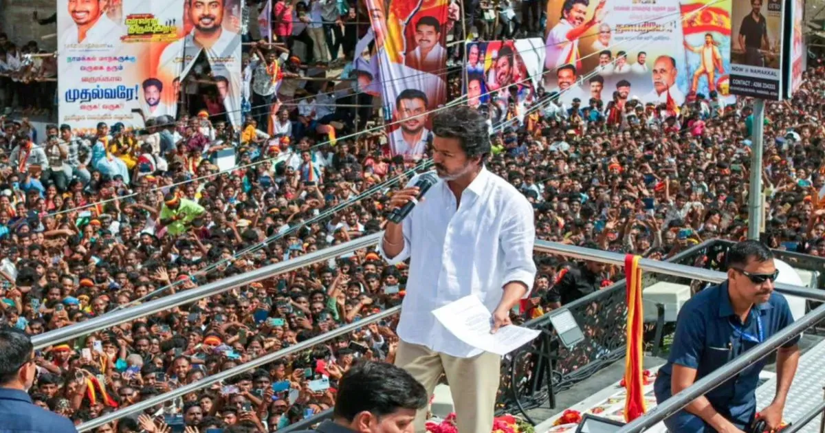 Vijay’s Loyola College Visit Draws Massive Crowd, Turns Campus Carnival