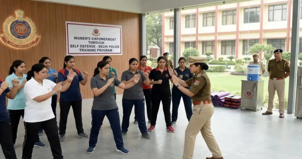 Delhi Police Starts Free Self-Defence Training Camps for Women