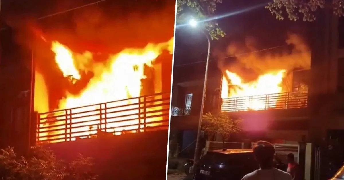 Fire Breaks Out In Greater Noida House After Reported AC Explosion