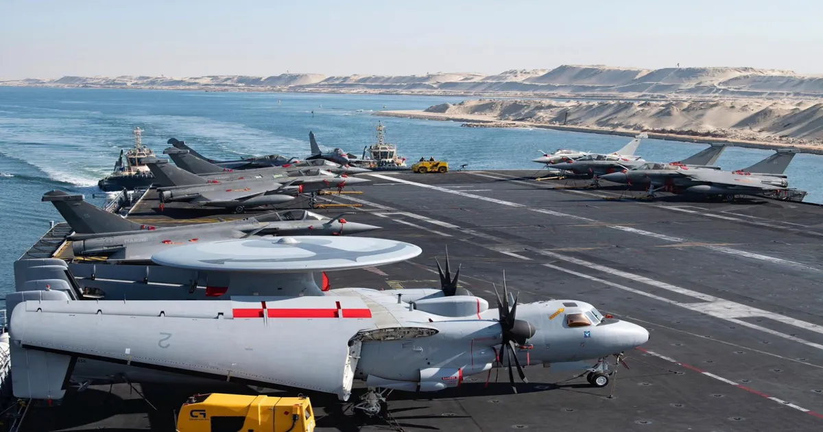 France Sends Carrier Group Toward Strait of Hormuz For Defensive Mission