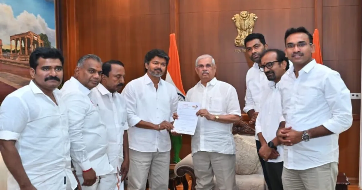 Sources Say Vijay’s TVK Crosses Majority Mark With Support From Multiple Parties