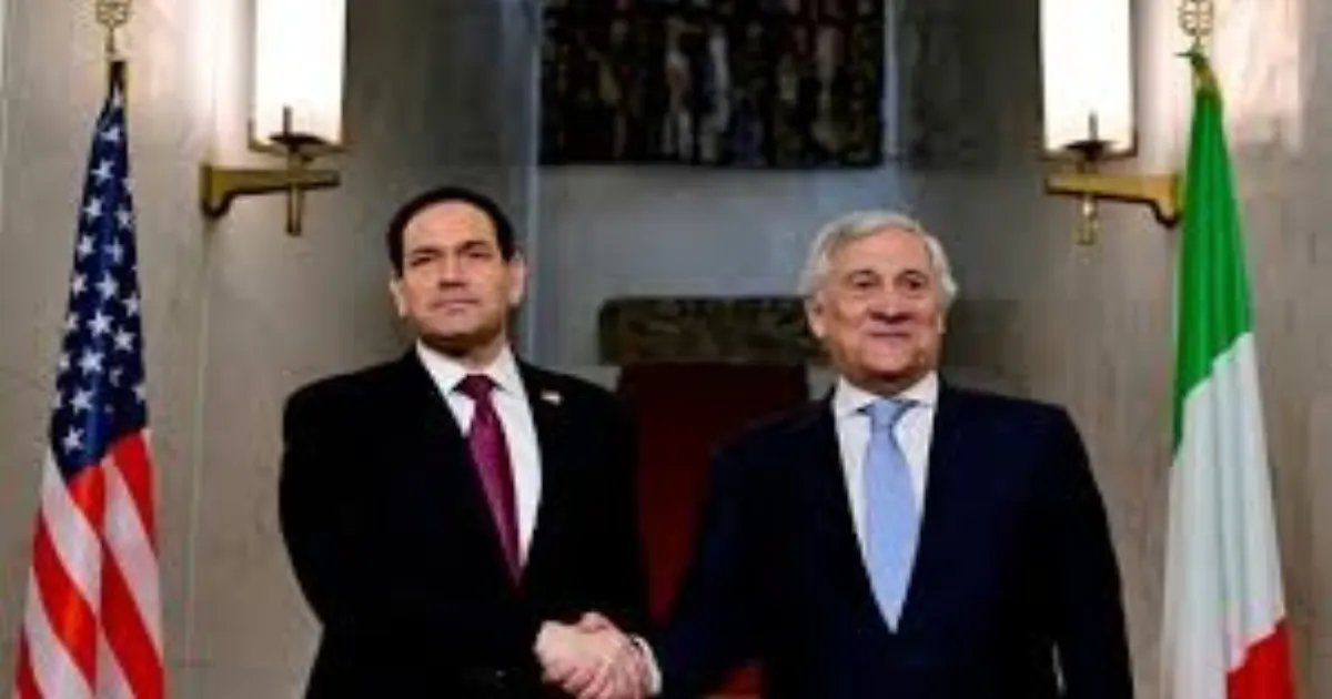 US And Italy Move To Ease Iran War Frictions Through Rubio-Meloni Talks