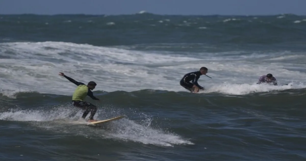 Gaza Surfers Take To Sea As Brief Escape From Ongoing Conflict Conditions