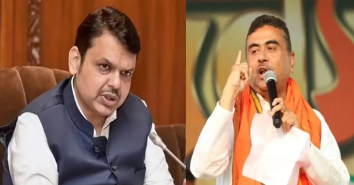 Maharashtra CM Fadnavis Describes Suvendu Adhikari Swearing-In As National Victory
