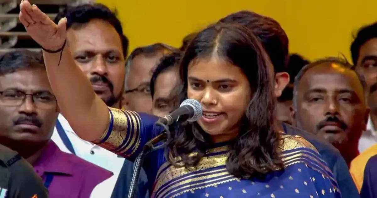 Tamil Nadu Cabinet: S Keerthana Emerges As Youngest Minister Under Vijay Government